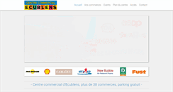 Desktop Screenshot of centrecommercialecublens.ch